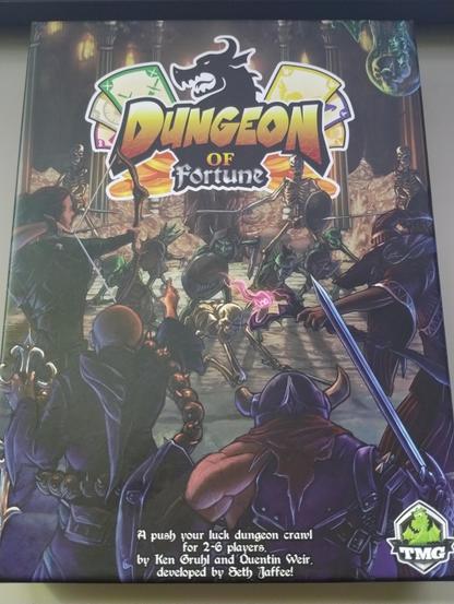 Dungeon of Fortune board game - A push your luck dungeon crawl for 2 - 6 players