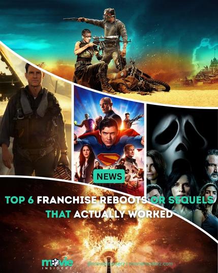 When reboots don’t disappoint.
Here are 6 franchise returns that actually nailed it.
#FilmFranchise #RebootSuccess
