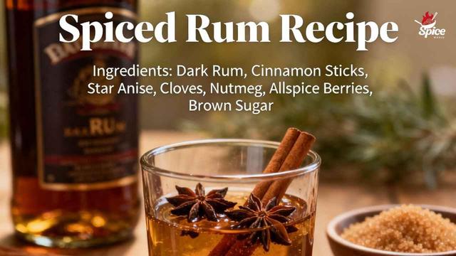 Rum With Spices Recipe: Cozy, Balanced, DIY