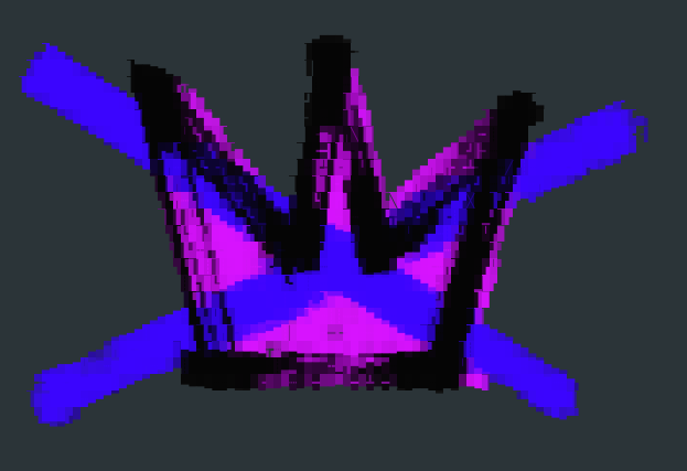 a ASCII logo of NoKings movement rendered in terminal