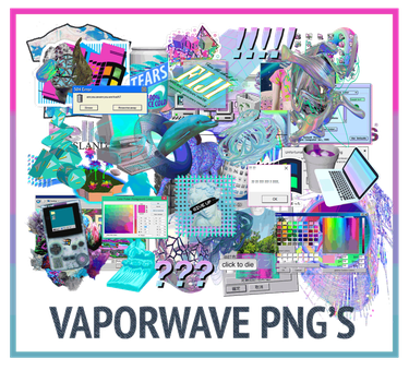 Vaporwave PNGs.