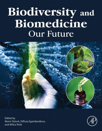 Written by leading biodiversity and biomedical experts, the book begins with new insights on the benefits of biologically active compounds found in fungi and plants, including a chapter on the use of wild fruits as a treatment option. The book goes on to discuss the roles of animals, such as amphibians and reptiles, and how the threatened presence of these species must be reversed to conserve biodiversity. It also discusses marine organisms, including plants, animals, and microbes, as essential in contributing to human health.
Biodiversity and Biomedicine: Our Future is a vital source for researchers and practitioners specializing in biodiversity and conservation studies. Students in natural medicine and biological conservation will also find this useful to learn of the world’s most bio-rich communities and the molecular diversity of various species.
Presents new developments in documenting and identifying species for biodiversity conservation and ethical considerations for biodiversity research
Examines biodiversity as an irreplaceable resource for biomedical breakthroughs using available species for medical research
Discusses challenges and opportunities for biodiversity protection and research in biosphere reserves
