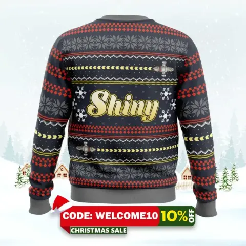 A Very Shiny Christmas Firefly Ugly Christmas Sweater