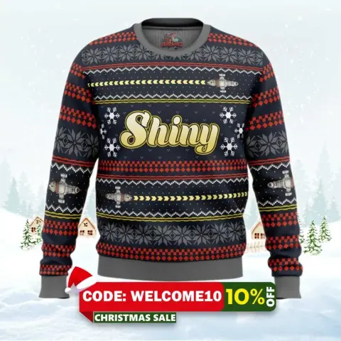 A Very Shiny Christmas Firefly Ugly Christmas Sweater