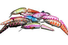 Pan Lure Jointed Trout Fishing Lure 100 MM | Handmade Trout Lures