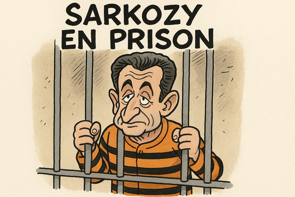 Image humour Sarkozy en prison. 