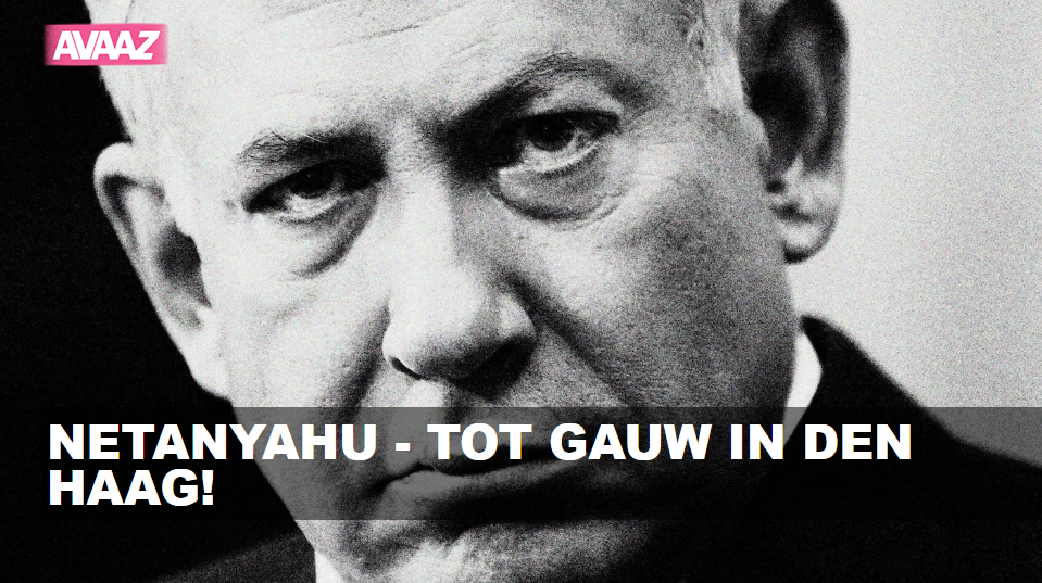 Netanyahu, tot gauw in Den Haag!