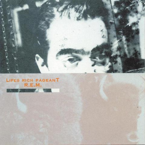 An image of the cover of the album 'Lifes Rich Pageant' by R.E.M.