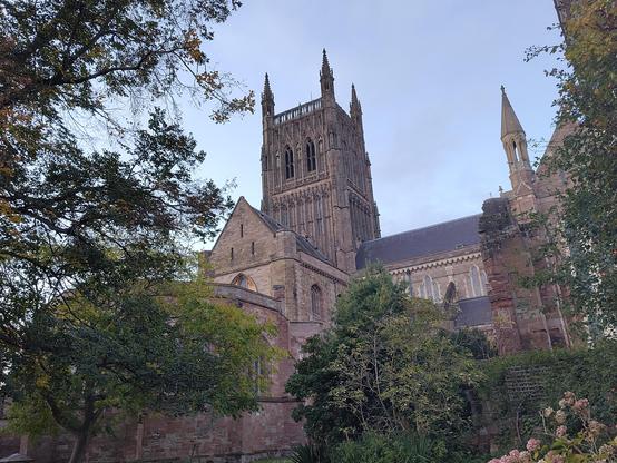 Worcester Cathedral from College Green