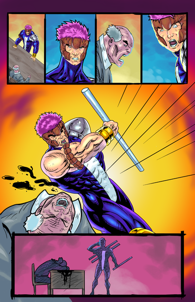 IMAGE COMICS parody!  SHTICK!  Comic book page colors @ COMPLETE

0642 AM @ 22 OCT 25

Great learning experience!  Had a blast coloring this page! 

Now back to writing comics, scripts production and administrative obligations.  Yay!

#comics #parody #imagecomics  #longbeach #cover #coloring #art #artist #life #maker #story #comicbooks #digital #wakeup #character #michaeloeur #rathaoeur
#SHTICK
