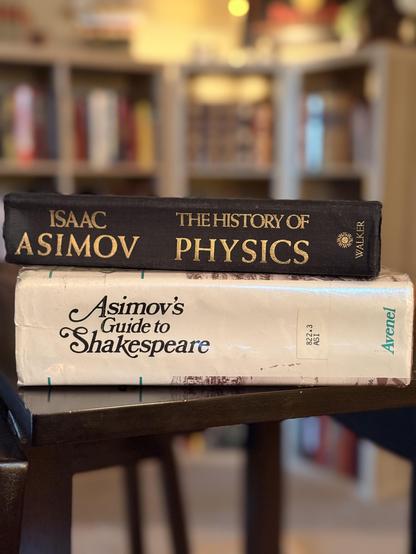 Isaac Asimov books.