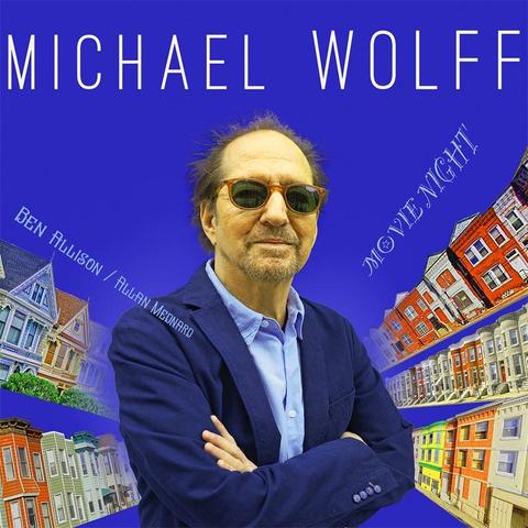 An image of the cover of the record album 'Movie Night' by Michael Wolff