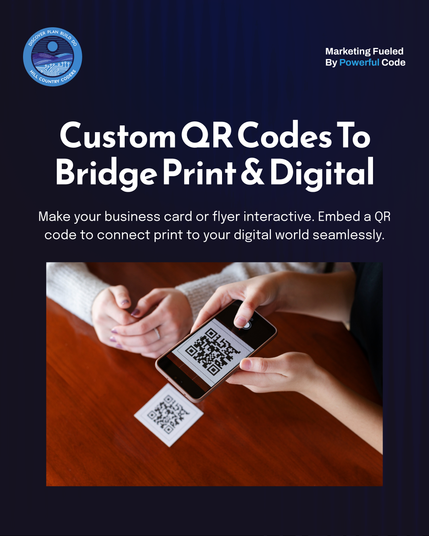 More than just coding! 😉
Discover our extra services designed to make your brand shine brighter ✨
.
.
.
.
#HillCountryCoders #DigitalAgency #BrandServices #DesignAndDevelopment #BusinessGrowth #TechSupport #qrcodes