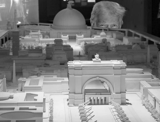 Das neue Washington aka Trumpopolis. Inspiriert von EntwĂĽrfen eines gewissen A. Speer.