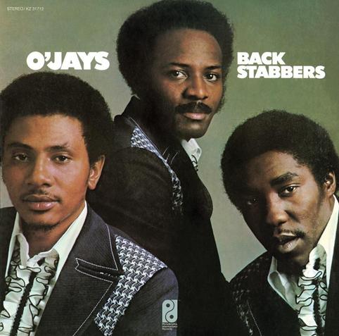 An image of the cover of the album 'Back Stabbers' by The O'Jays