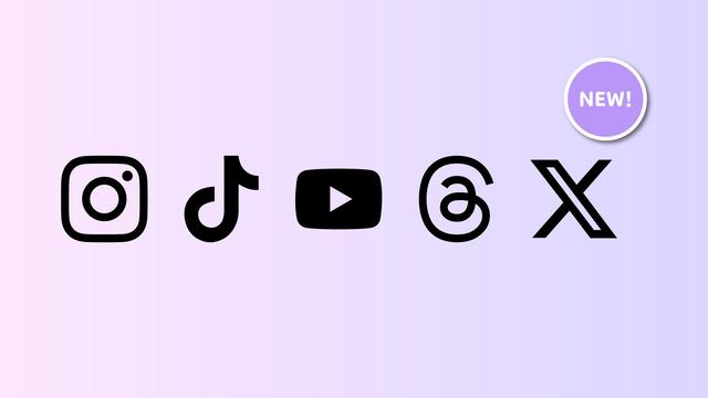 Examples of social icons