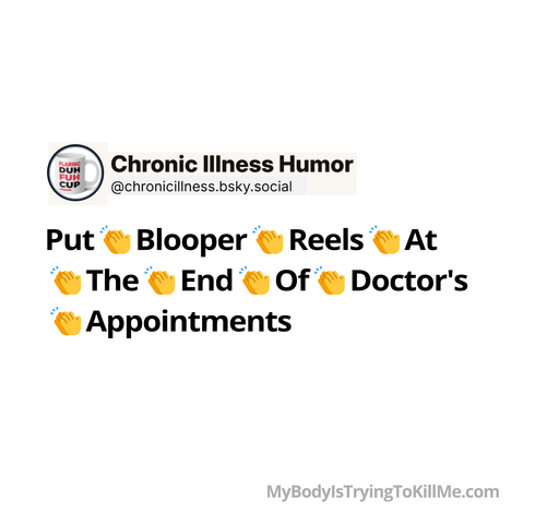 Put👏Blooper👏Reels👏At👏The👏End👏Of👏Doctor's👏Appointments