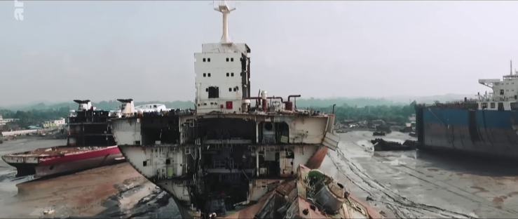 désamiantage au Bangladesh