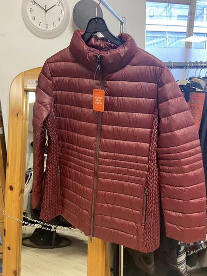 Damenjacke weinrot