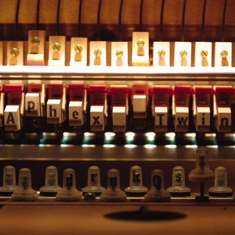 An image of the cover of the album 'Drukqs' by Aphex Twin