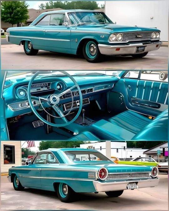 1963 Ford Galaxie coupe/hardtop.