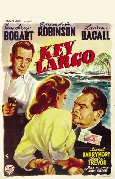 Poster for the 1948 movie Key Largo
