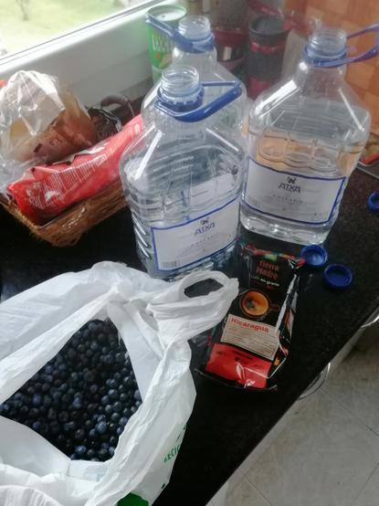 Ingredientes para el patxaran: anís, endrinas, café...