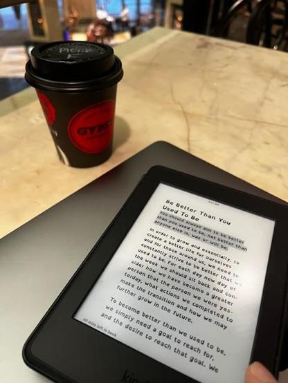 Be Better Than You Used To Be