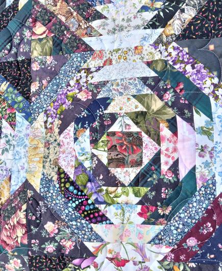 another close-up of another region of the quilt