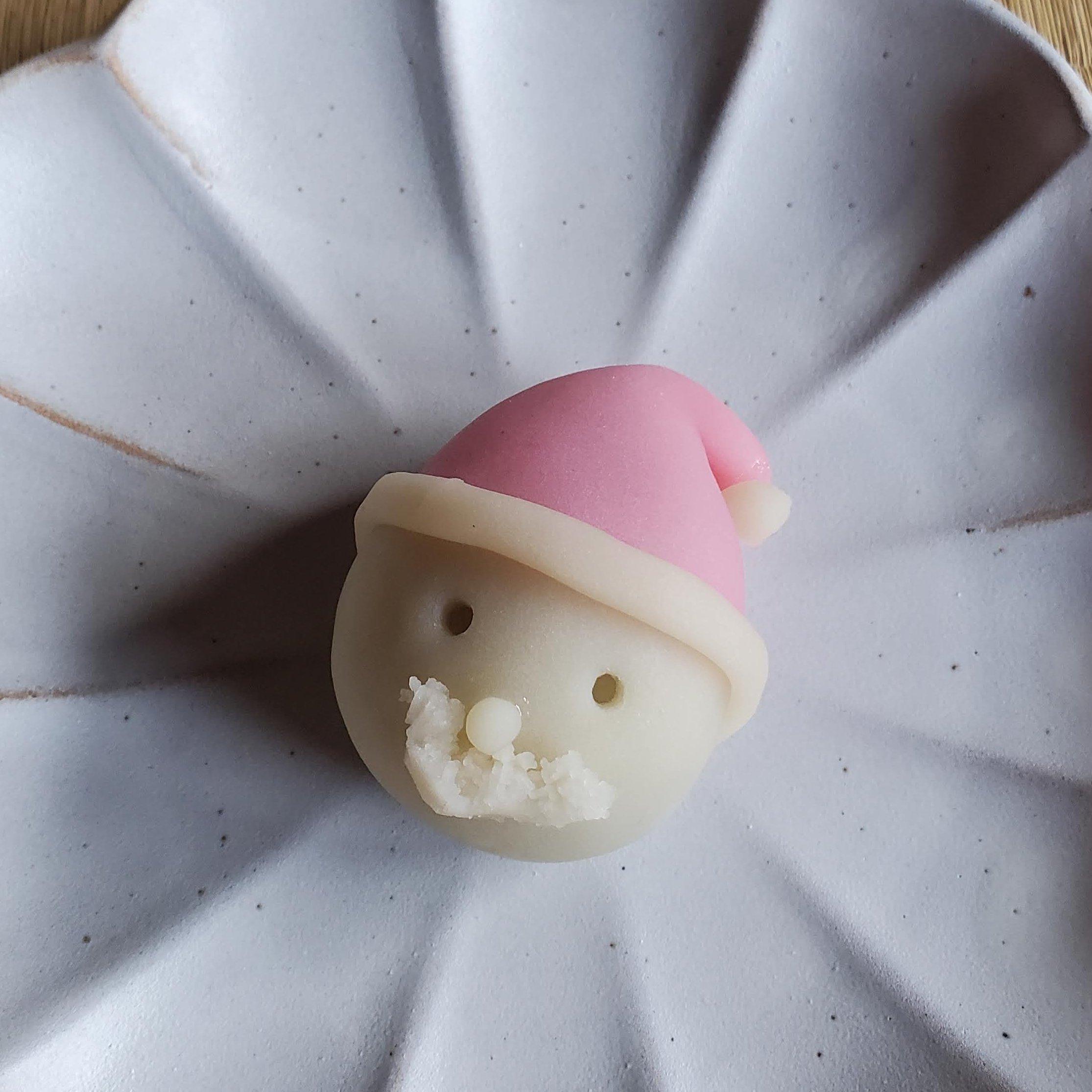 Santa Claus inspired sweet.