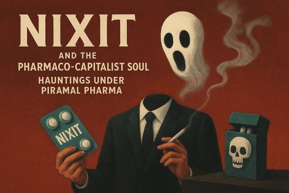 This essay interrogates Nixit—a nicotine lozenge produced by Piramal Pharma—as an artifact of contemporary bio-political control. By examining its chemical composition, rhetoric of health, and psychopolitical subtext, the paper situates Nixit within the neoliberal economy of purification, where addiction is not eliminated but reformatted for consumption. Drawing on Freud’s psychoanalysis and Foucault’s biopolitics, alongside the cinematic allegory of Anurag Kashyap’s No Smoking (2007), the article reveals how the pharmaco-industrial complex transforms rebellion into obedience, recoding the smoker’s desire into a commodified act of self-regulation. Incorporating Nietzsche’s genealogy of internalized violence and Derrida’s notion of hauntology, it further argues that the lozenge embodies the spectral persistence of repression under the guise of care. In the age of “managed freedom,” even the act of quitting becomes a performance of compliance—sweetened, packaged, and sold as virtue.