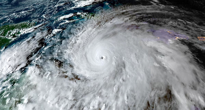 Image satisfaire du cyclone