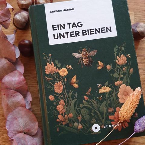 Das Bild zeigt das Buch auf einem Tisch