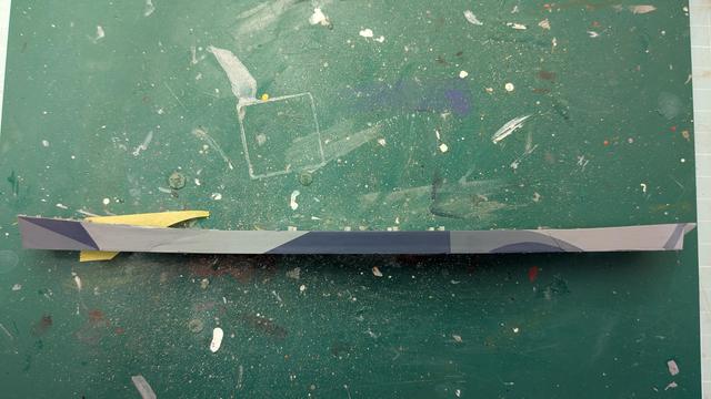 Revell CVL-22 Independence 1/700 scale model.