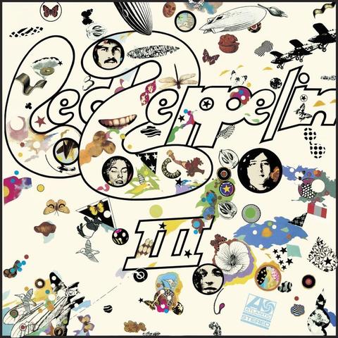 An image of the cover of the album 'Led Zeppelin III' by Led Zeppelin