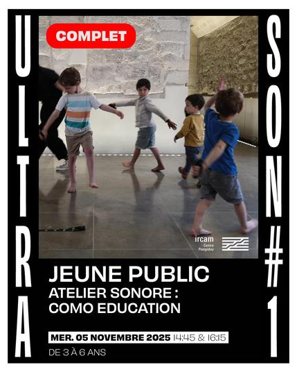 vignette atelier sonore jeune public de l'IRCAM : COMO Education