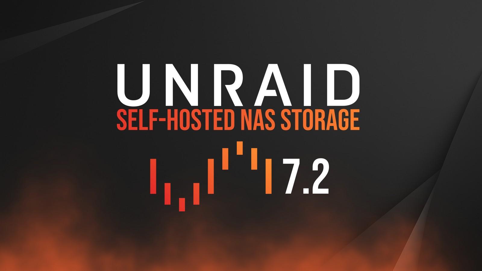Unraid 7.2 self-hosted NAS adds a fully responsive WebGUI, RAIDZ pool expansion, and extends compatibility to ext4, NTFS, and exFAT drives.
