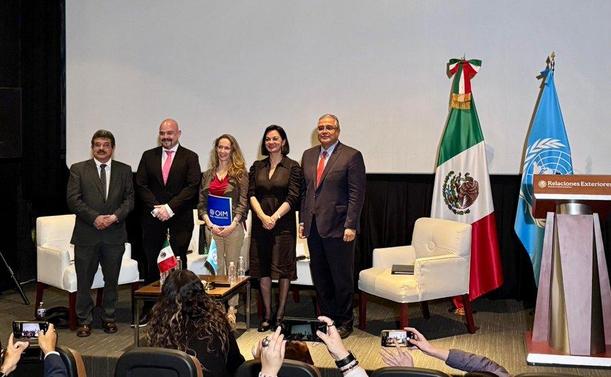 ONU México @ONUMX
En el panel sobre el rol de 🇲🇽 en el Pacto Mundial para una Migración Segura, se destacó migrar como un acto humano, la convergencia de derechos y el compromiso de México con soluciones multilaterales guiadas por derechos humanos y perspectiva de género.