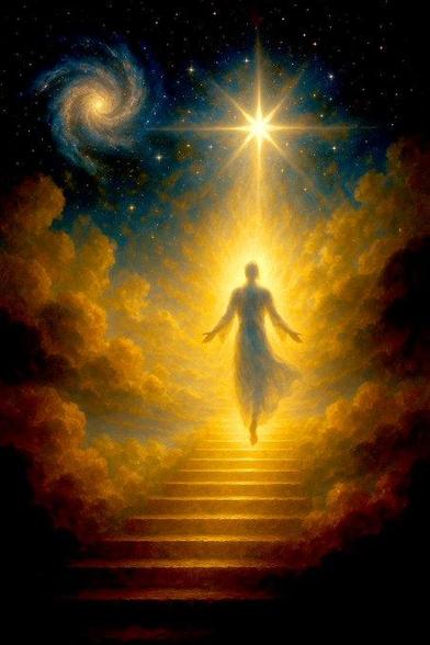 El alma humana es inmortal.
La muerte no la destruye, la libera 🕊️ 📷♾