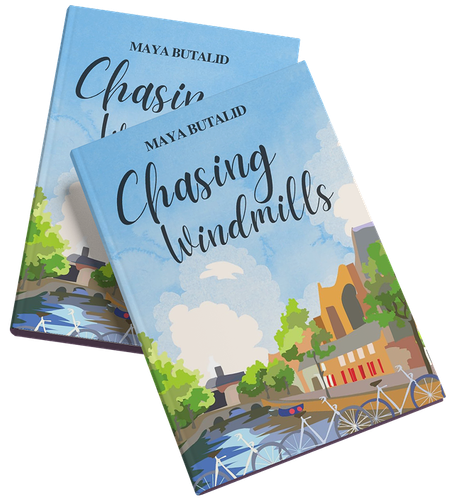 Book cover of “Chasing Windmills” by Maya Butalid.
A memoir about migration, identity, and resilience tracing Maya’s journey from the Philippines to the Netherlands as she searches for belonging, purpose, and transformation across cultures.