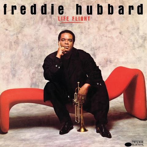 An image of the cover of the record album 'Life Flight' by Freddie Hubbard