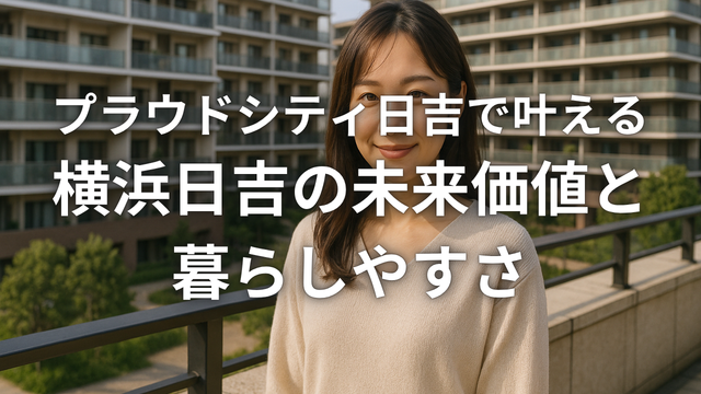 プラウドシティ日吉とは?横浜日吉エリアを代表する大規模マンションの特徴