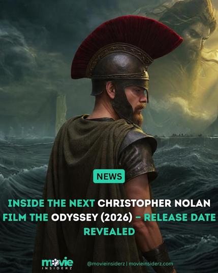 Nolan rewrites myth.
Matt Damon hits the sea as Odysseus, Tom Holland in tow.
“The Odyssey” ships July 17, 2026.
#TheOdyssey #ChristopherNolan #CinemaEvent