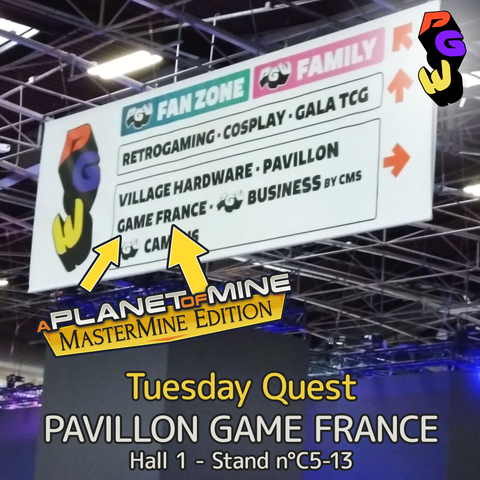 Tuesday Quest at PGW Pavillon Game France