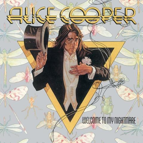 An image of the cover of the album 'Welcome to My Nightmare' by Alice Cooper
