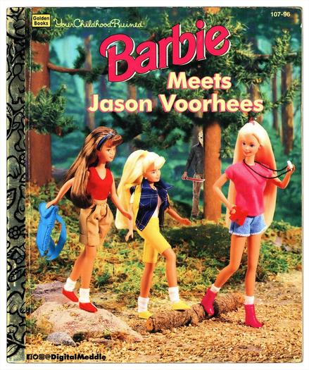 "Barbie Meets Jason Voorhees" as a book for children