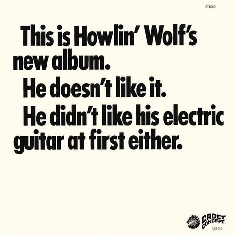 An image of the cover of the album 'The Howlin' Wolf Album' by Howlin' Wolf