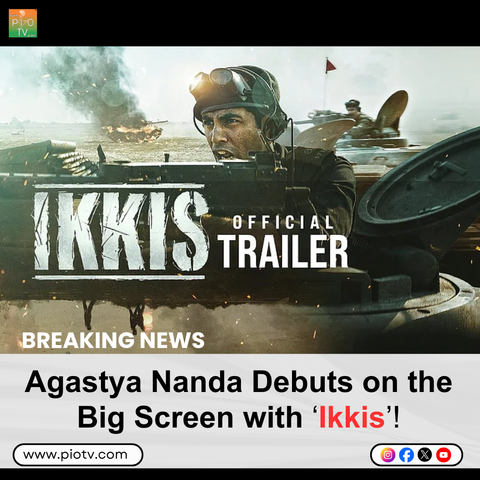 Agastya Nanda Debuts on the Big Screen with ‘Ikkis’!-piotv
