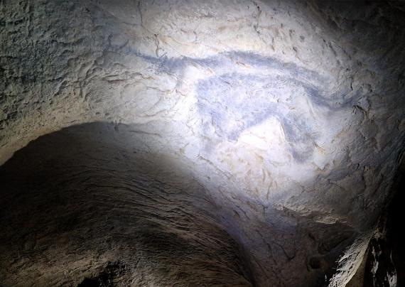 Protomé de cheval à Ekain