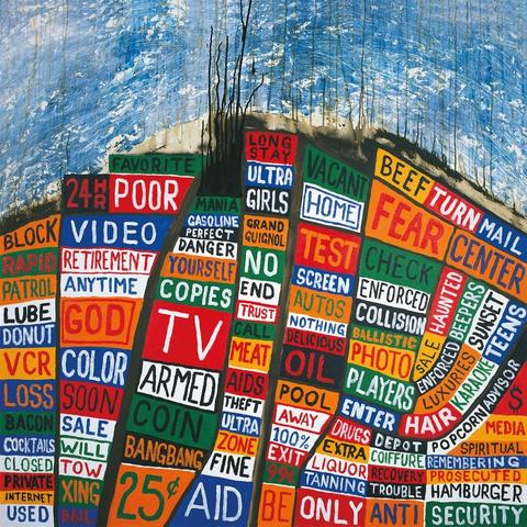 An image of the cover of the album 'Hail to the Thief' by Radiohead
